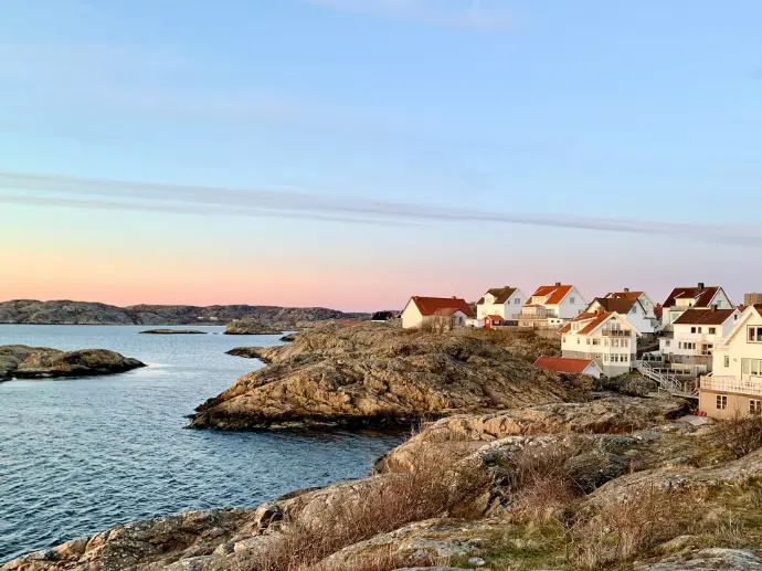 houses near body of water during daytime